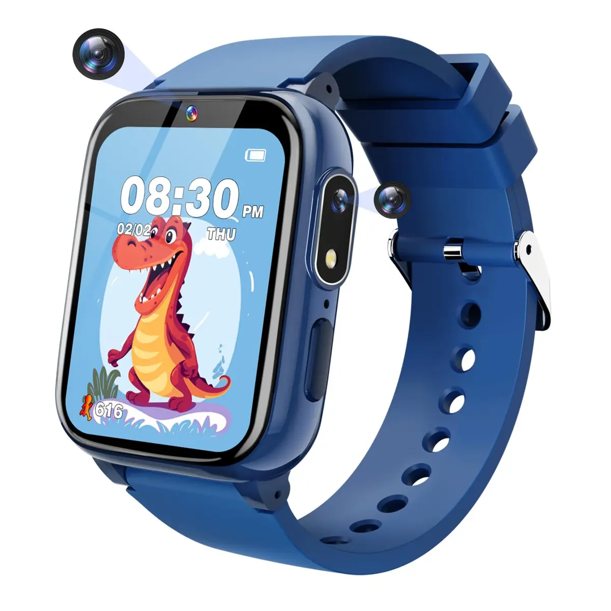 Sueseip Kids Watch for Boys, Touchscreen Dual Cameras, 1.69" HD Display, Educational & Entertainment Features - main product image