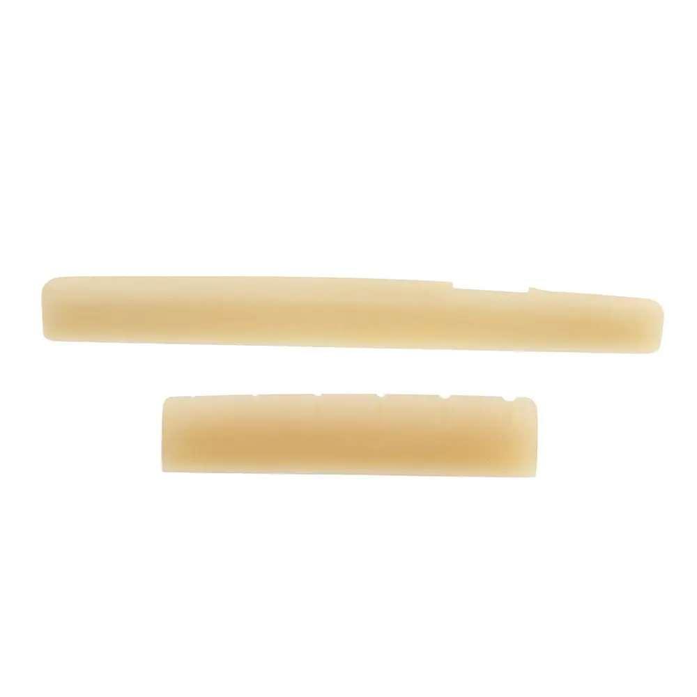LYWSMSK Unbleached Acoustic Guitar Bone Nut & Saddle Set for YMH LL &A Series | Premium Quality - view 2