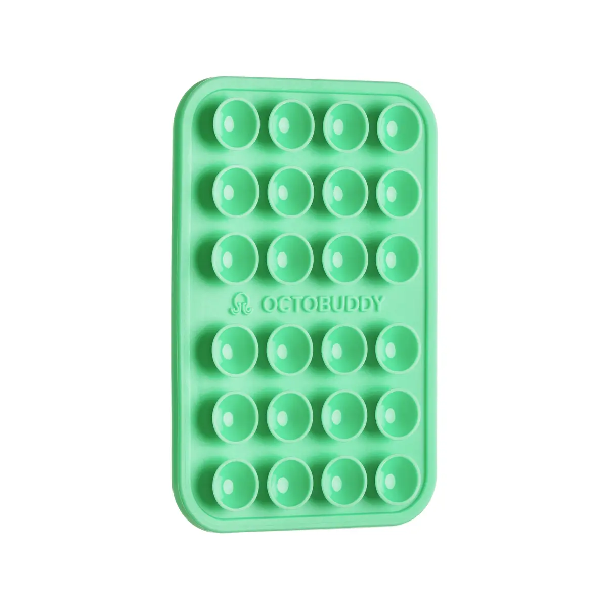 OCTOBUDDY Classic - Silicone Suction Phone Mount, Green Ash | Hands-Free Content Creation - main product image