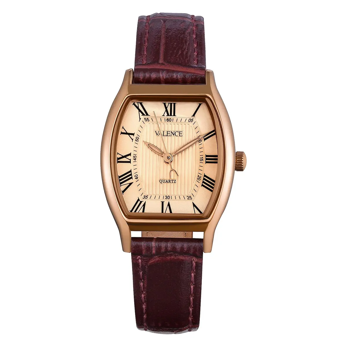 Valence Vintage Women's Square Face Leather Watch - Small Wrist Elegant Gift (30mm/14mm) - main product image