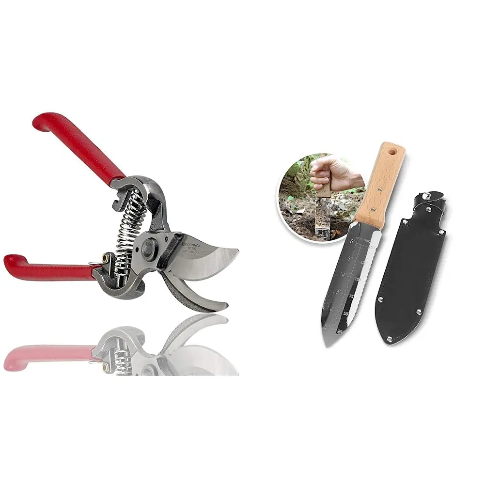 Corona Clipper Garden Shear Scissor | Forged Steel Bypass Pruner & Japanese Weeding Knife - main product image