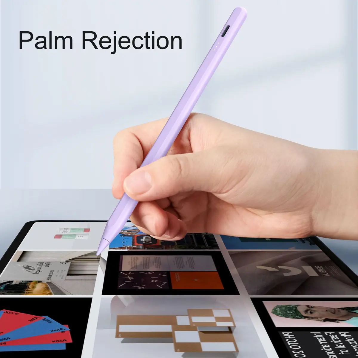 DIGIROOT Stylus Pen for iPad | Fast Charge, Palm Rejection, Compatible with 2018-2025 iPad Models - view 6
