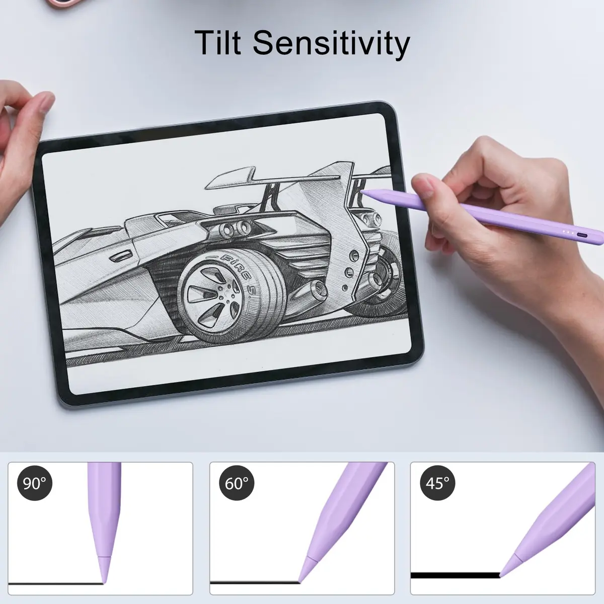 DIGIROOT Stylus Pen for iPad | Fast Charge, Palm Rejection, Compatible with 2018-2025 iPad Models - view 9