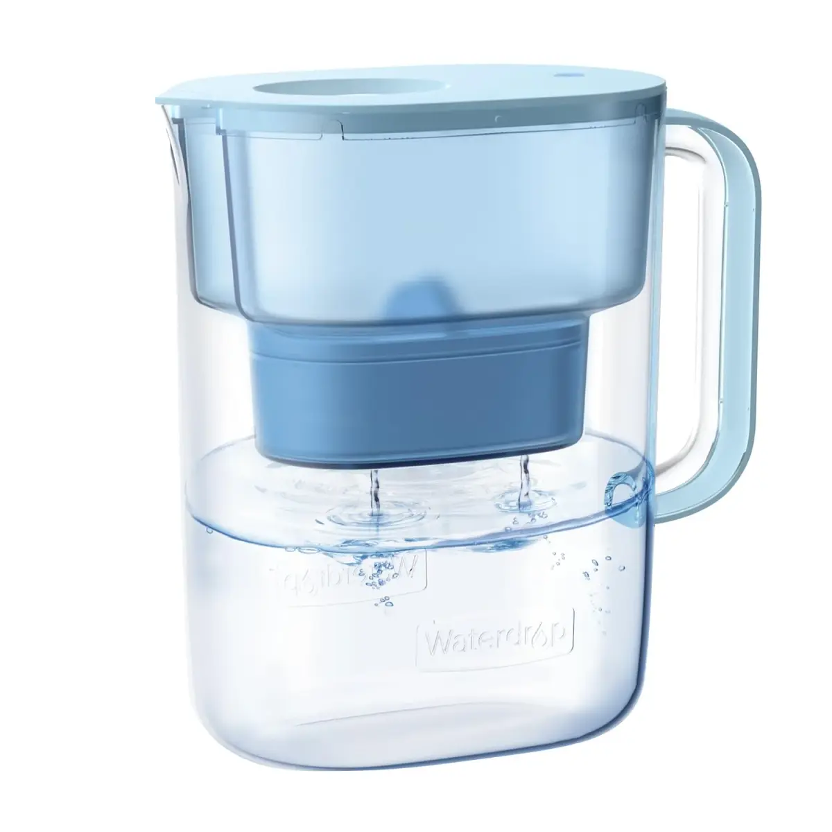 Waterdrop PT-07B-A Alkaline Water Filter Pitcher 10-Cup 3.8L (100 Gallons) | Improves Coffee Taste - main product image