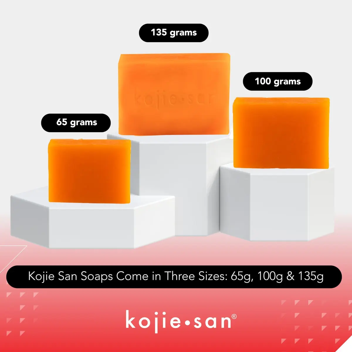 Kojie San Skin Brightening Soap 100g (6 Bars) | Kojic Acid Soap for Dark Spots & Hyperpigmentation - view 2