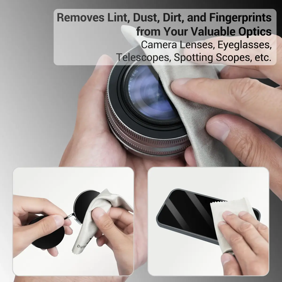 JJC Lens Hoods for Canon R50 R100 (RF-S 18-45mm & 55-210mm) Replaces ET-60B EW-53 | Dual Pack - view 7