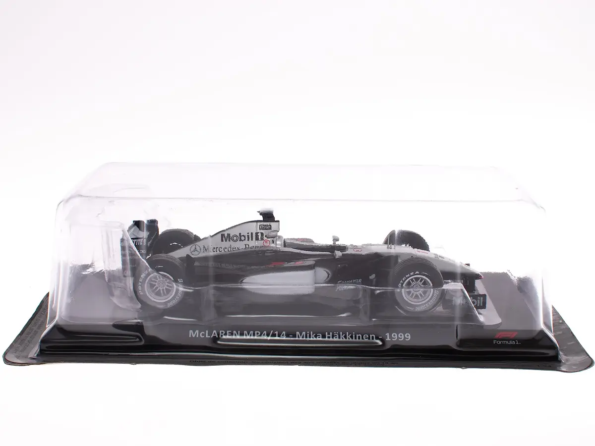 OPO 10 Formula 1 Car 1/24 | Compatible with McLaren MP4/14 - Mika Hakkinen -1999 - view 3