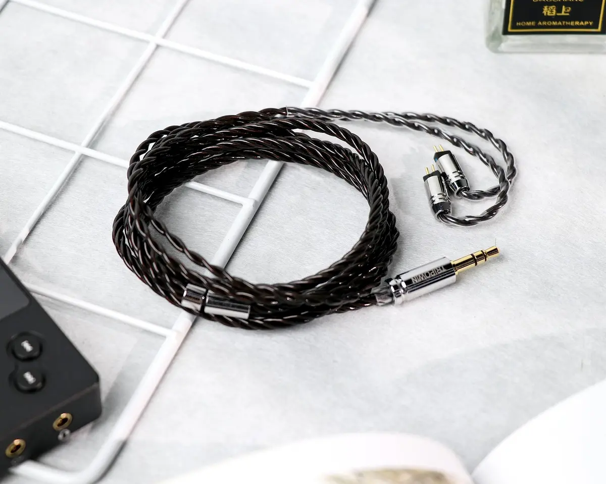 Linsoul Tripowin Mirage IEM Cable, 30AWG OCC 4N, 1.2m | HiFi Replacement Cable for In-Ear Monitors - view 9