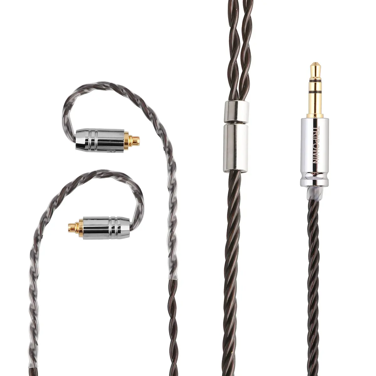 Linsoul Tripowin Mirage IEM Cable 30AWG OCC 4N HiFi Replacement MMCX | Audiophile Grade - view 5