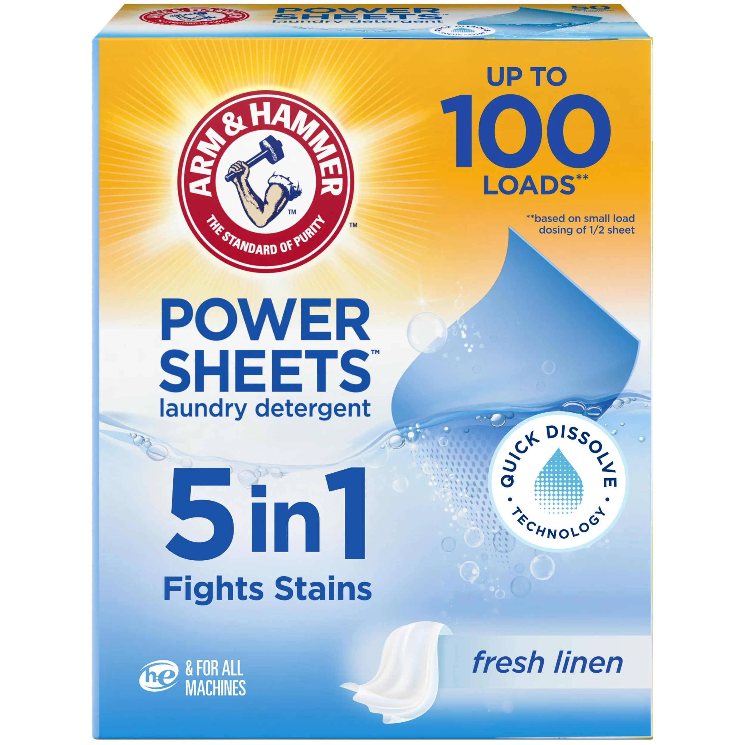 Sheet Detergent