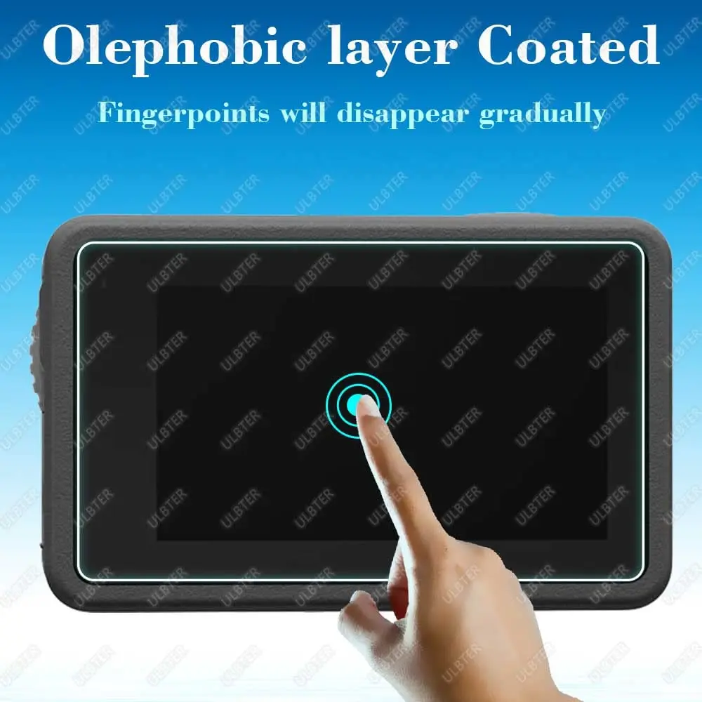ULBTER Screen Protector for DJI OSMO Action 3 + Lens Cap Cover | 9H Tempered Glass & Dust-Resistant (70-120 chars) - view 6