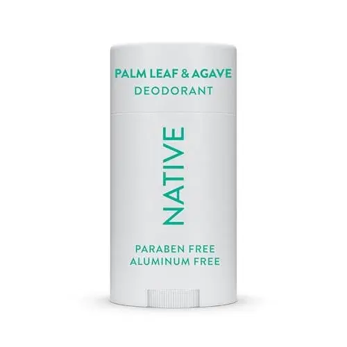 Native Palm Leaf & Agave Deodorant for Women and Men, 76.5 g (2.65 oz) | 72-Hour Odor Control - main product image