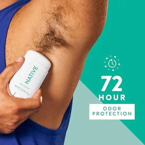 Native Palm Leaf & Agave Deodorant for Women and Men, 76.5 g (2.65 oz) | 72-Hour Odor Control - view 3