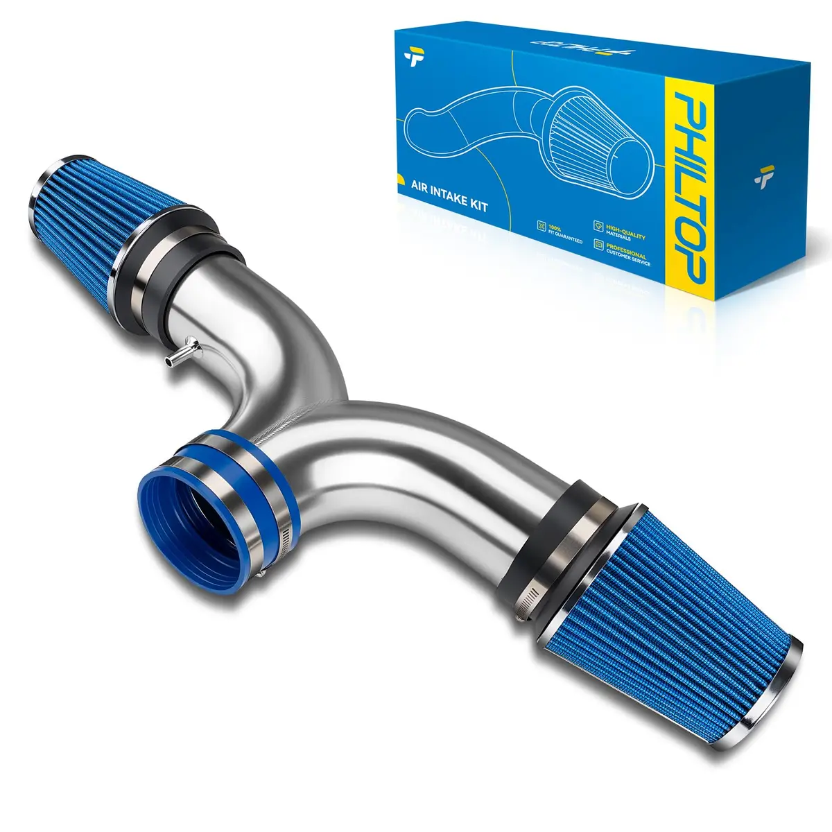 PHILTOP Cold Air Intake Kit for 1999-2004 Jeep Grand Cherokee 4.7L | Increased Horsepower & Torque - main product image