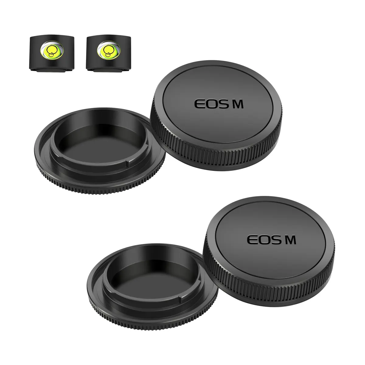 ULBTER EF-M Mount Body Cap Rear Lens Cover for Canon EOS M50 M6 M200 2Pack | Dust & Damage Protection - main product image