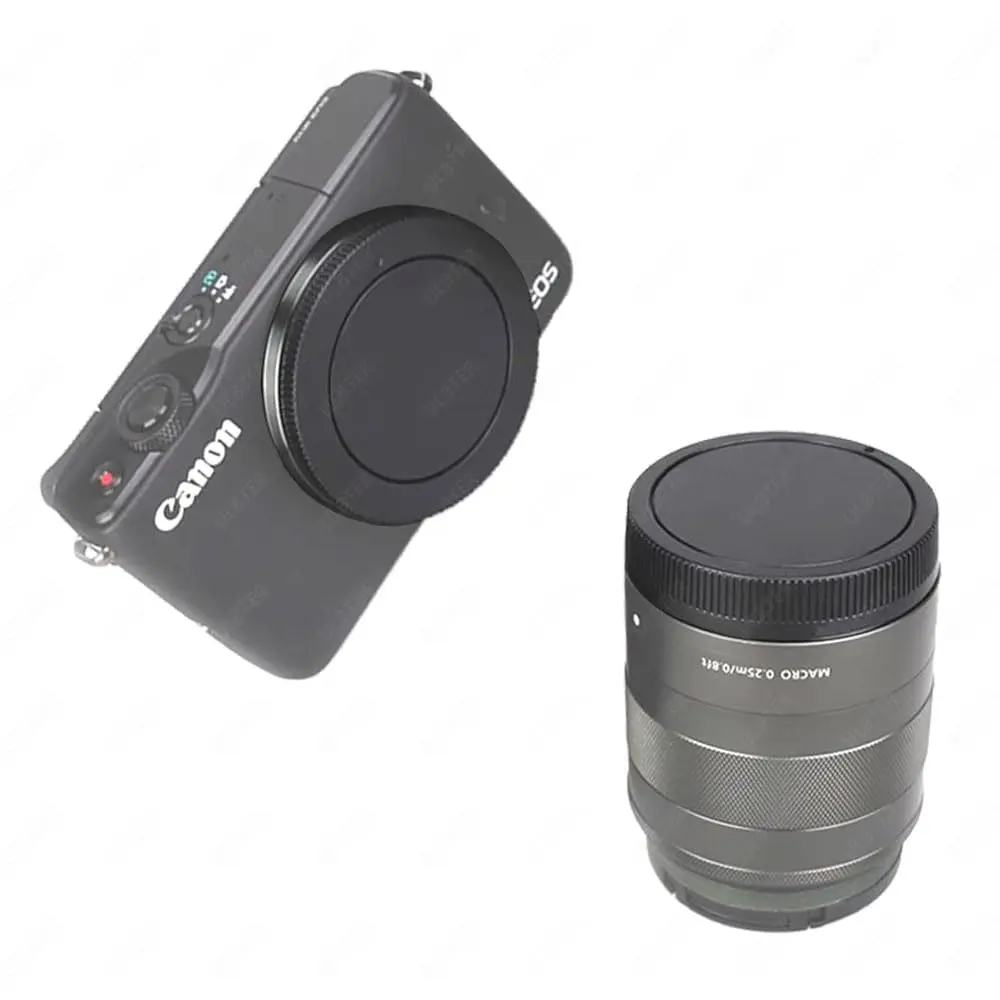 ULBTER EF-M Mount Body Cap Rear Lens Cover for Canon EOS M50 M6 M200 2Pack | Dust & Damage Protection - view 3