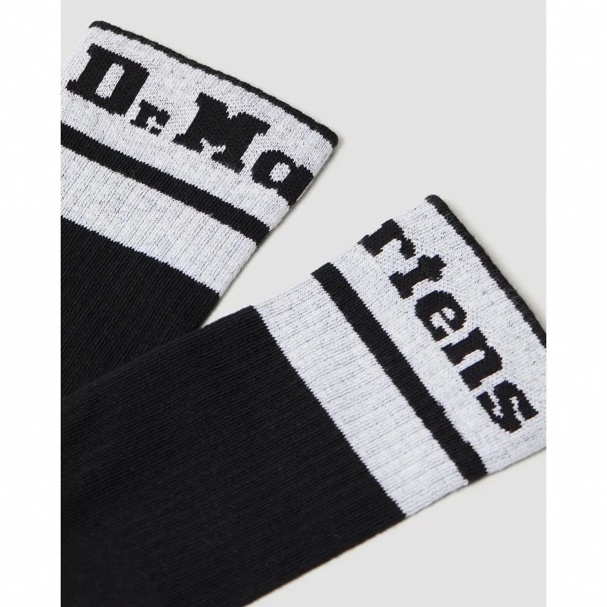 Dr. Martens Athletic Logo Sock, Organic Cotton Blend, M/L | Unisex Quarter Sock for Active Wear - view 4
