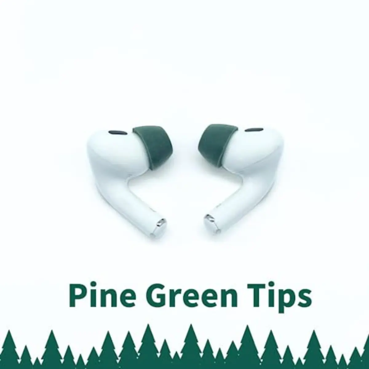 Comply Original Memory Foam Replacement Earbud Tips for Apple AirPods Pro 1 & 2 (3 Pairs, Pine Green) | Ultimate Comfort & Secure Fit - view 6