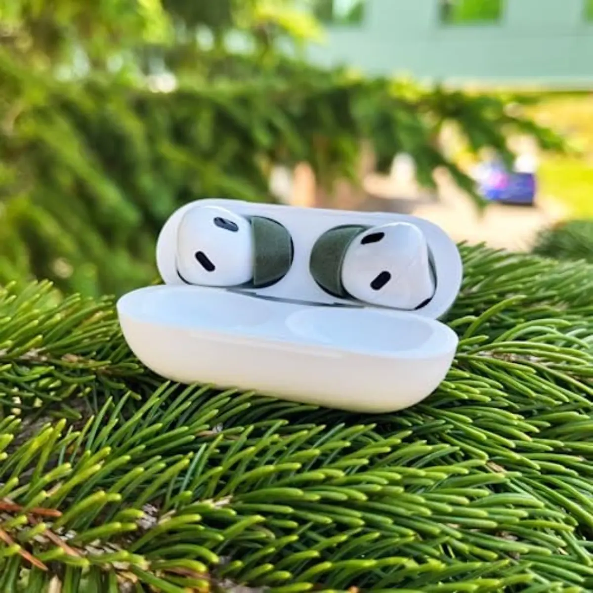 Comply Original Memory Foam Replacement Earbud Tips for Apple AirPods Pro 1 & 2 (3 Pairs, Pine Green) | Ultimate Comfort & Secure Fit - view 4