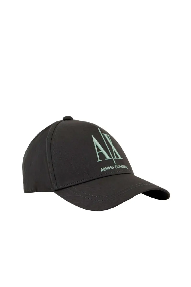 Armani Exchange Men's Icon Logo Baseball Hat One Size | Urban Chic Style with Adjustable Fit - main product image