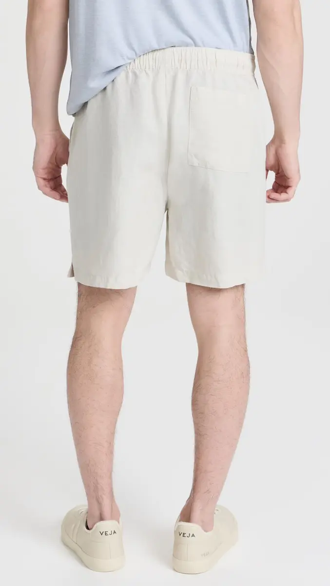 Onia Air Linen Pull-On Shorts 6" | Lightweight Breathable Summer Wear for Men - view 3