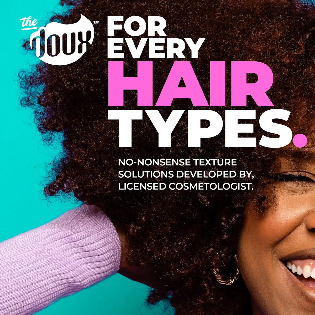 The Doux Big Poppa Curl Defining Gel, 16 oz | Frizz Control & Soft Hold for Curly Hair - view 7