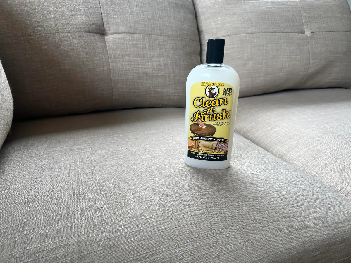 HOWARD Clean-A-Finish Wood & Upholstery Cleaner 16 oz | Versatile Surface & Stain Remover - view 3