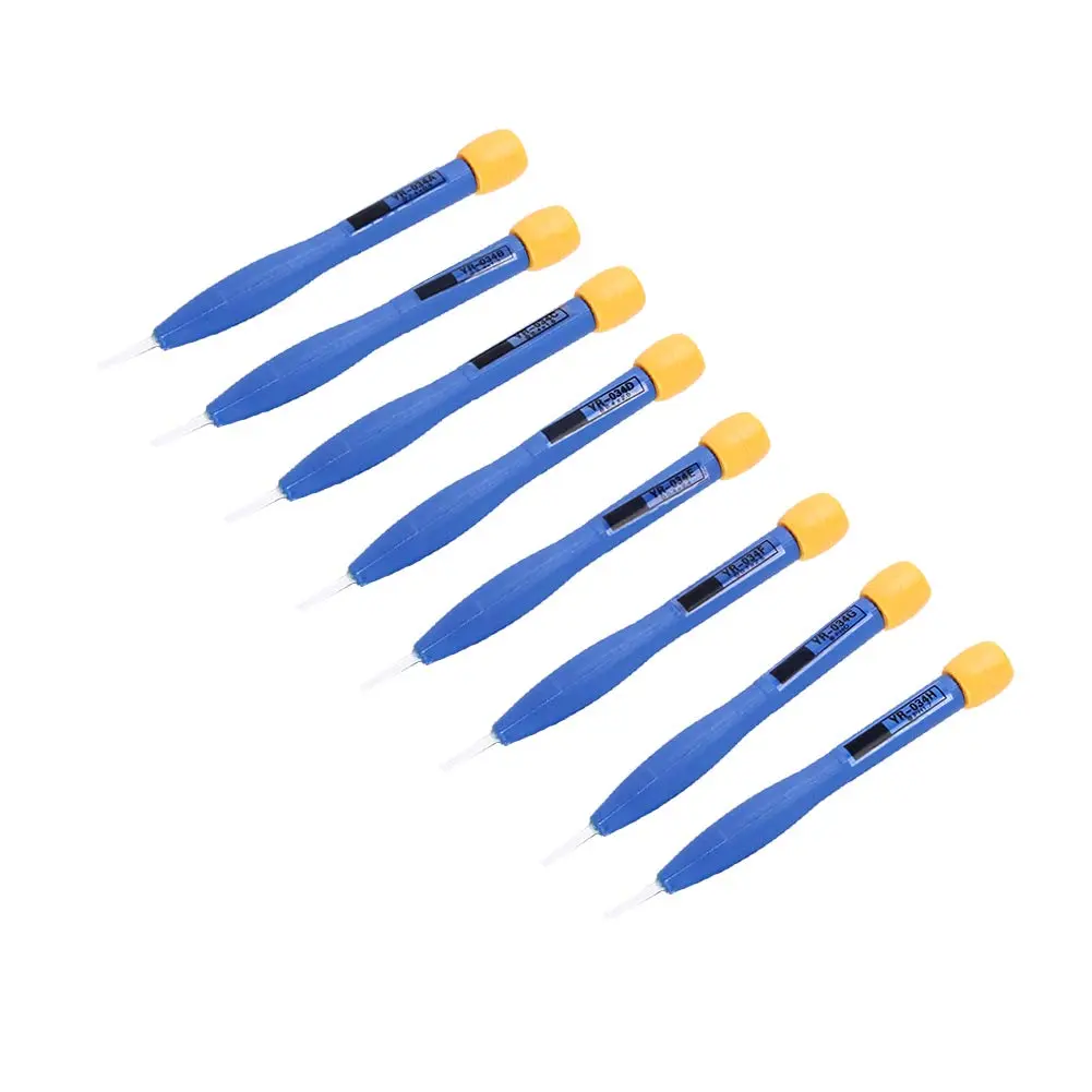 Haosie Plastic Screwdriver Set, 8pcs Slotted Head, Insulated, Ceramic, Home Hand Tools - view 8