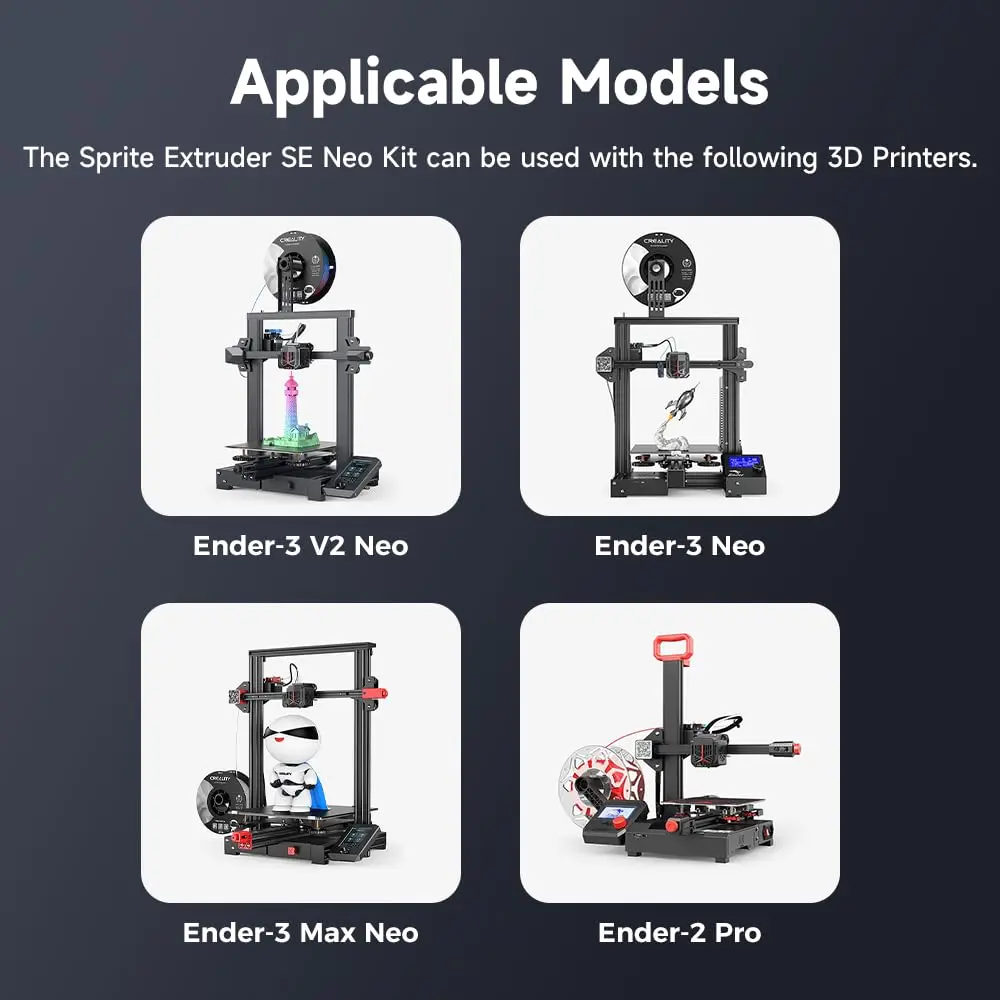 Creality Sprite Direct Drive SE Neo Kit for Ender 3 Neo Series | High Torque Extruder Upgrade - view 6