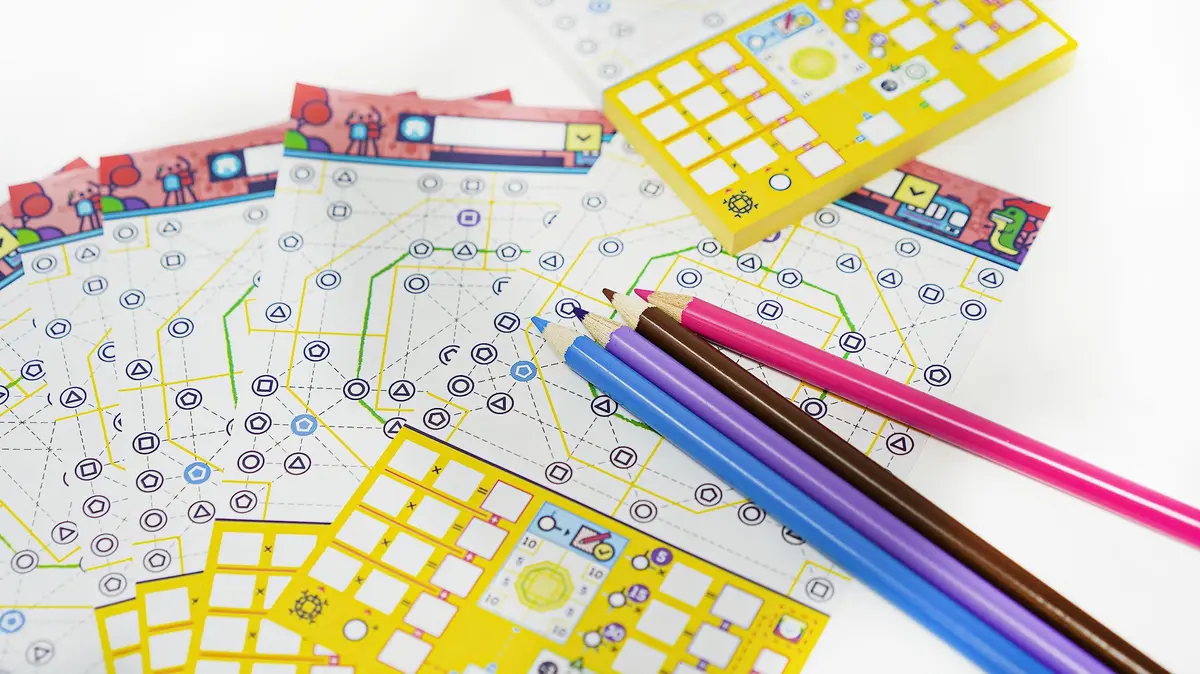 Blue Orange Next Station Tokyo Strategy Tabletop Game | Fun Flip & Write in Tokyo, Ages 8+ - view 3