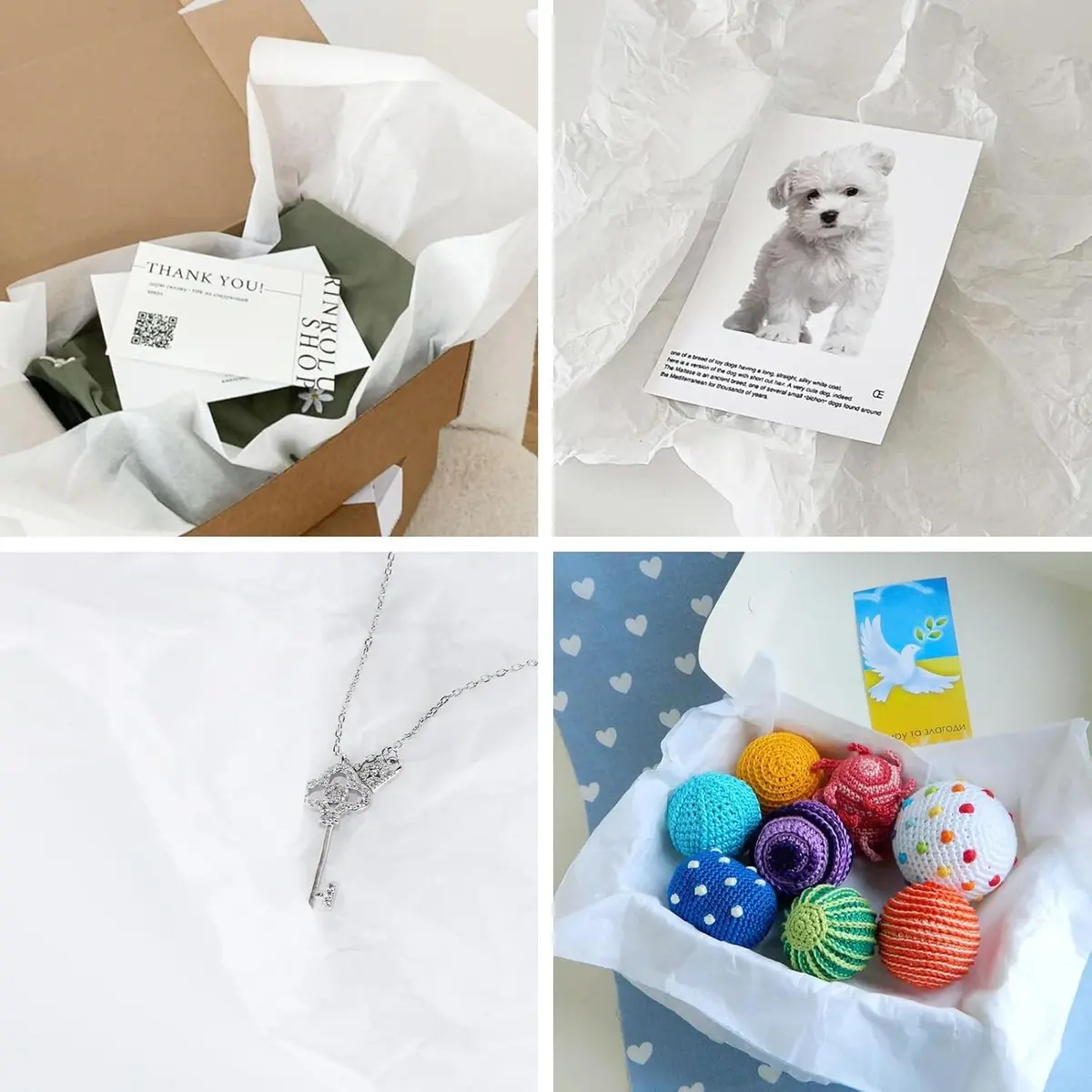 Simetufy White Tissue Paper Sheets 20x30 Inches (115 Sheets) | Archival Quality for Gifts & Crafts - view 7