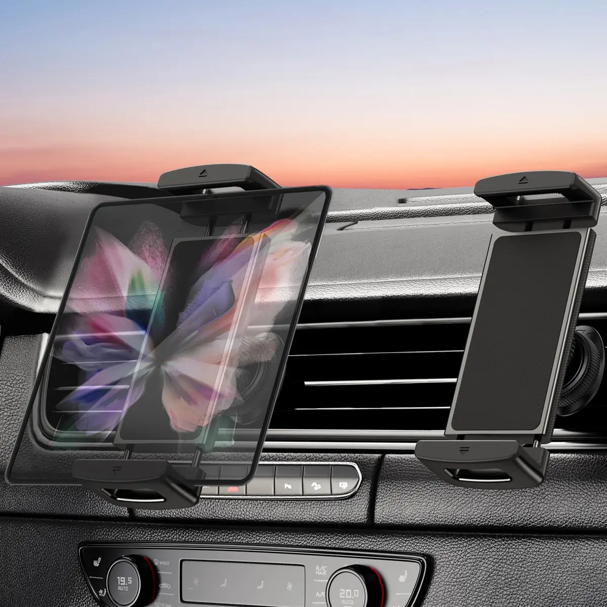 OATSBASF Air Vent Clip Car Phone Mount for Galaxy Fold 8 Ultra/8/7/6 | 360° Rotatable, Heavy-Duty, Universal Compatibility - main product image