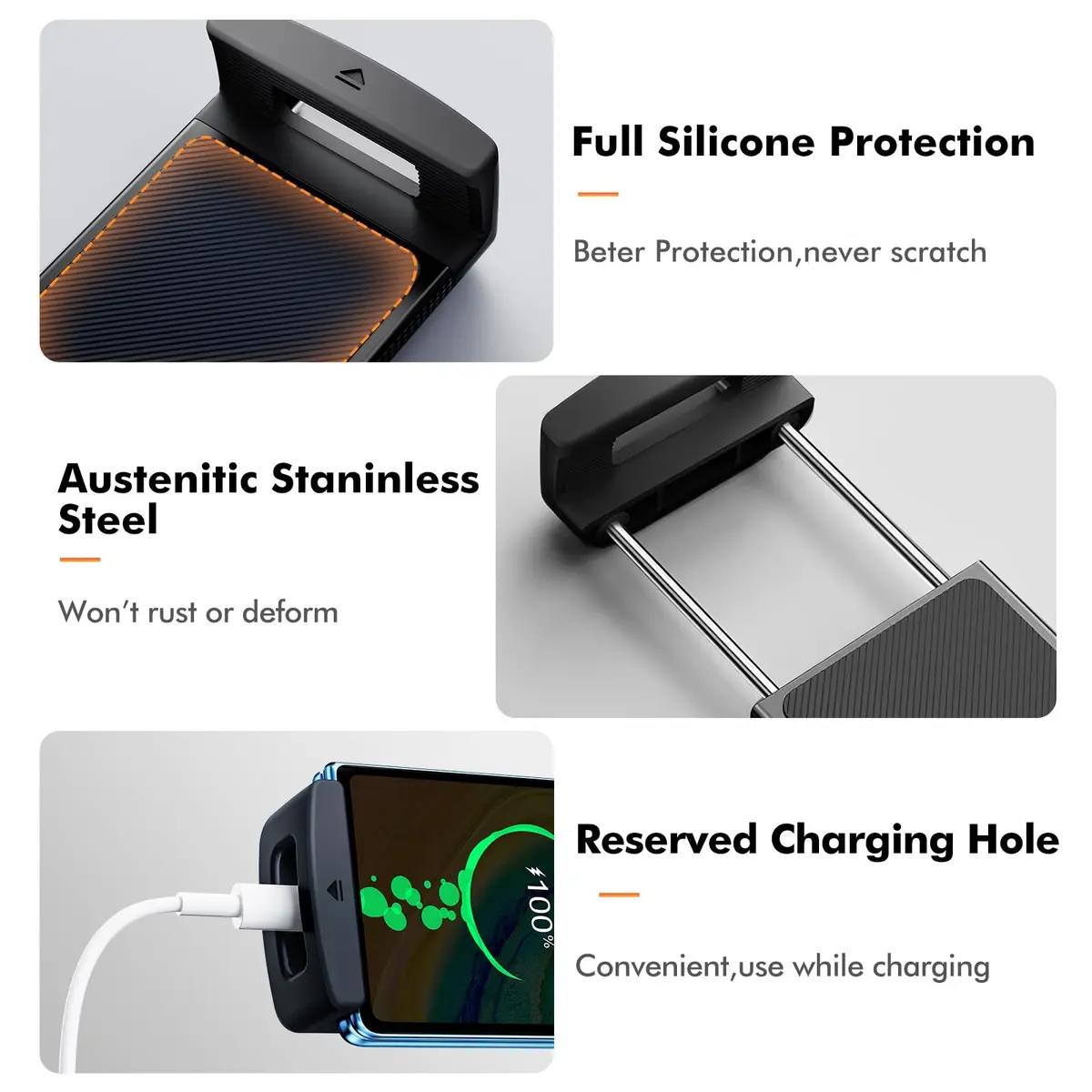 OATSBASF Air Vent Clip Car Phone Mount for Galaxy Fold 8 Ultra/8/7/6 | 360° Rotatable, Heavy-Duty, Universal Compatibility - view 8