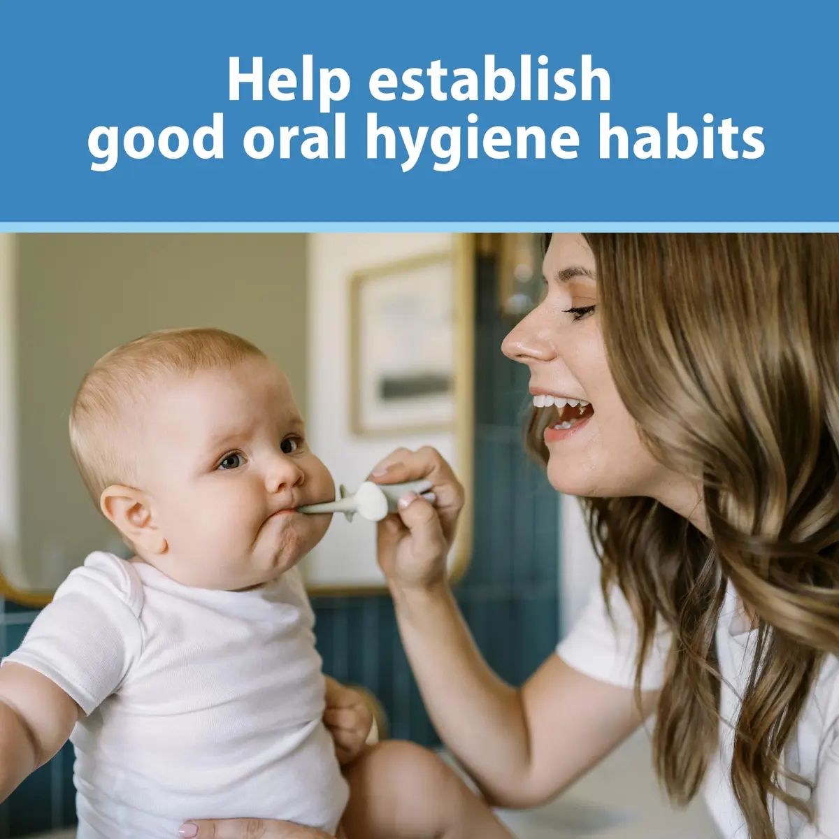 Dr. Brown's Infant-to-Toddler Toothbrush and Toothpaste Set, Mint Elephant | BPA-Free & Fluoride-Free Oral Care for Ages 0-3 - view 7