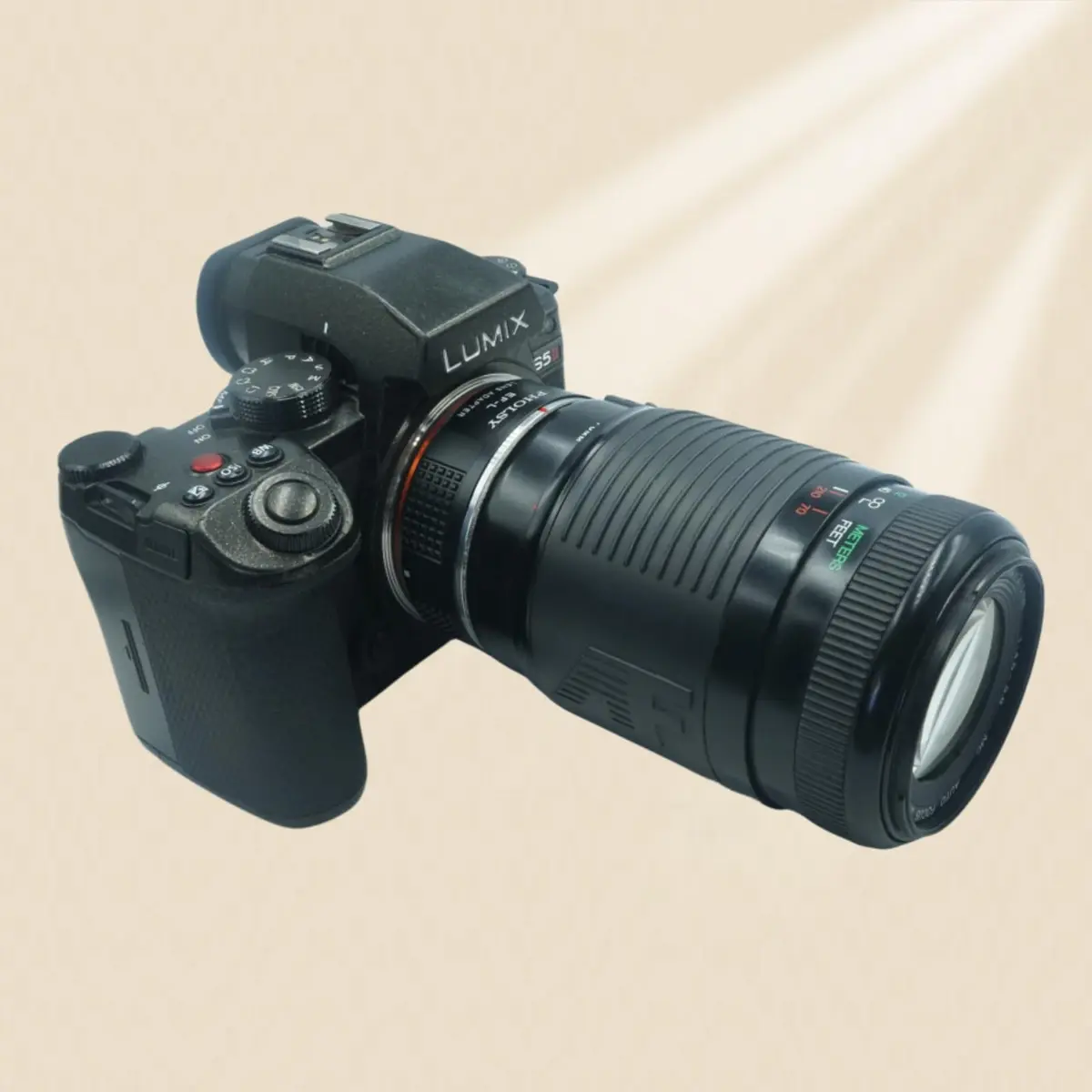 PHOLSY Lens Mount Adapter Compatible with Canon EF Lens to Leica L Camera | Precise, Durable & Image-Quality Preserving - view 2