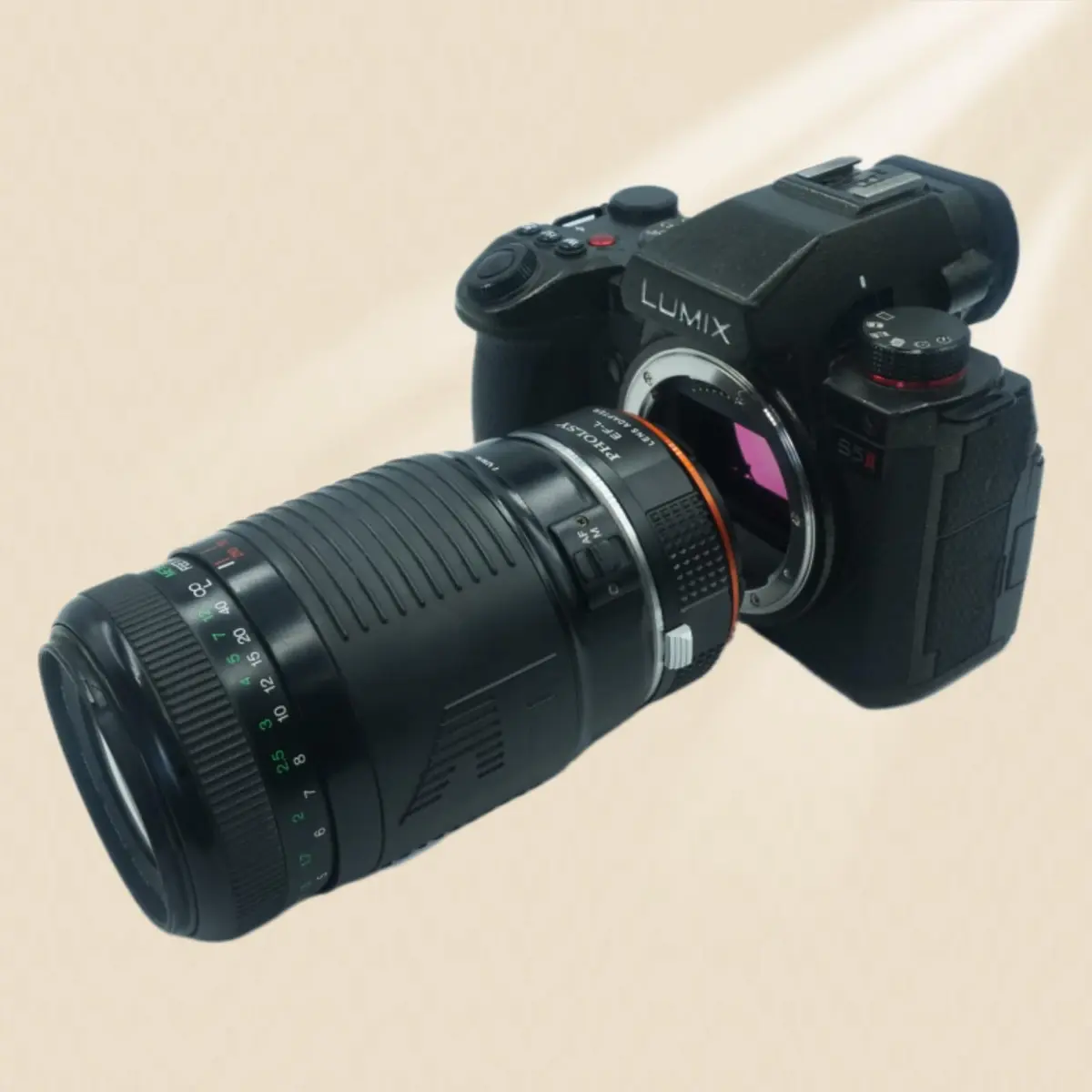 PHOLSY Lens Mount Adapter Compatible with Canon EF Lens to Leica L Camera | Precise, Durable & Image-Quality Preserving - view 3