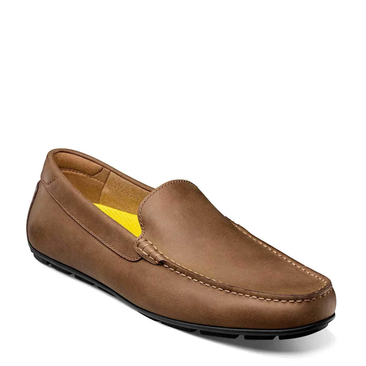 Florsheim Motor Moc Toe Venetian Driver Men's Slip On 9.5 Wide Brown | Casual Comfort for Men - main product image