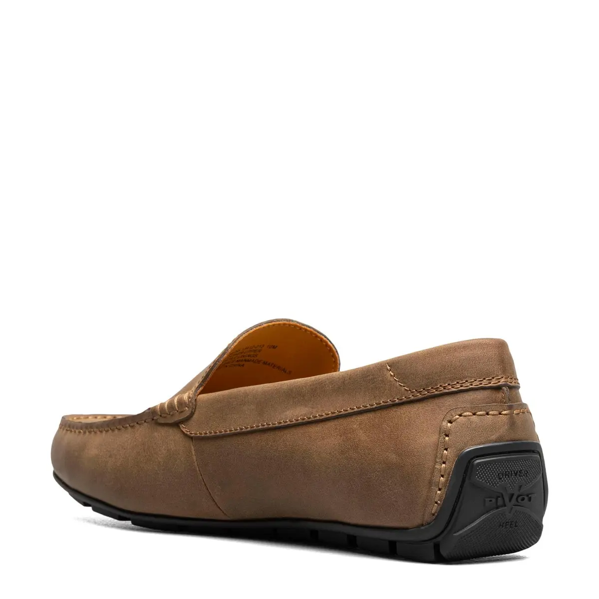 Florsheim Motor Moc Toe Venetian Driver Men's Slip On 9.5 Wide Brown | Casual Comfort for Men - view 8