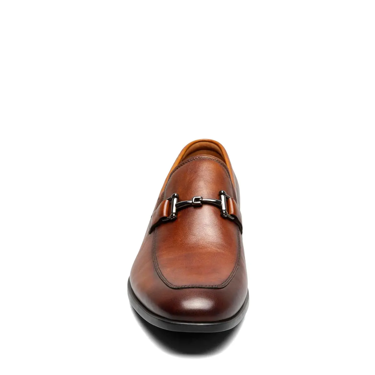 Florsheim Zaffiro Moc Toe Bit Loafer Men's Slip On, 11.5 D(M) US, Cognac | Classic Leather Loafer with Cushioned Footbed - view 3