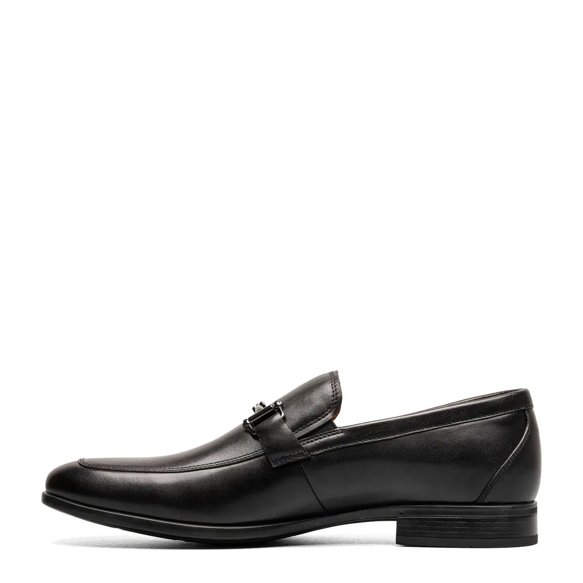 Florsheim Zaffiro Moc Toe Bit Loafer Men's Slip On, 9 D(M) US, Black | Classic Leather Loafer with Cushioned Comfort - view 6