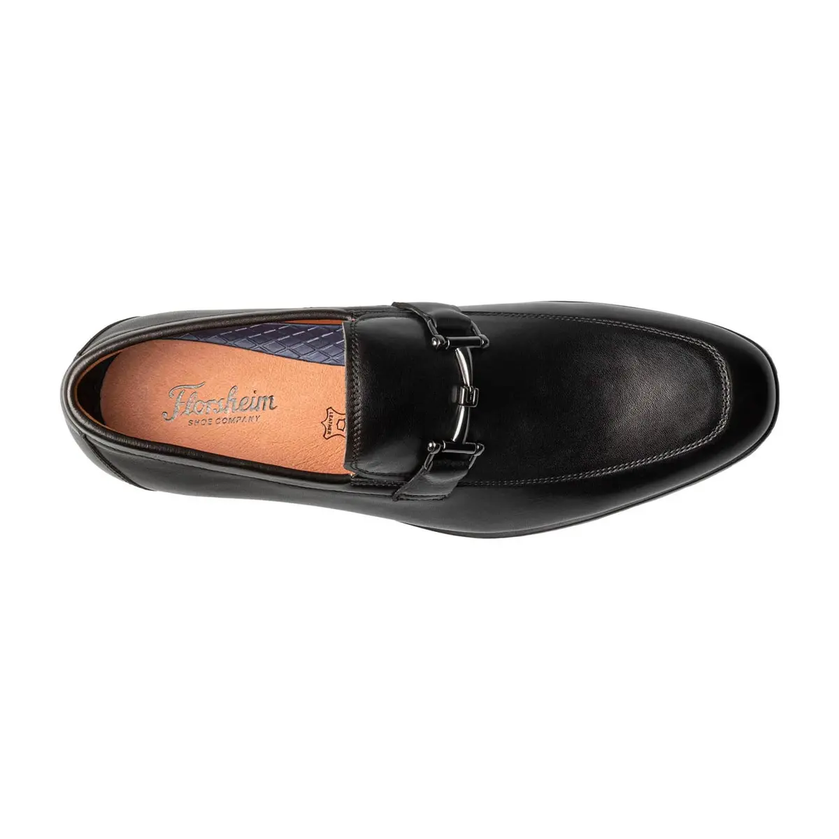 Florsheim Zaffiro Moc Toe Bit Loafer Men's Slip On 10.5 D(M) US Black | Classic Leather Comfort - view 9