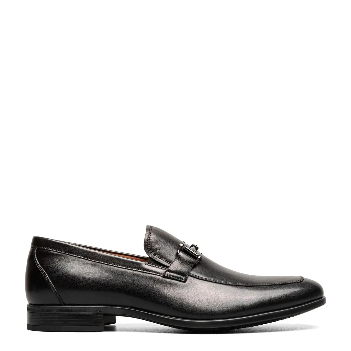 Florsheim Zaffiro Moc Toe Bit Loafer Men's Slip On 8.5 D(M) US Black | Classic Leather Comfort - view 2