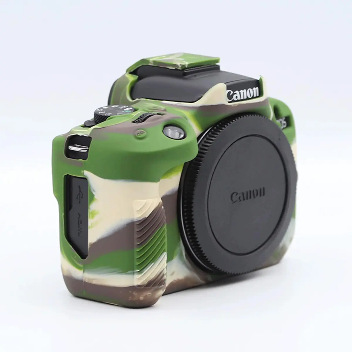 Rieibi EOS R50 Camera Case for Canon EOS R50 | Soft Silicone Protective Body Skin with Enhanced Grip & Precise Cutouts - view 8