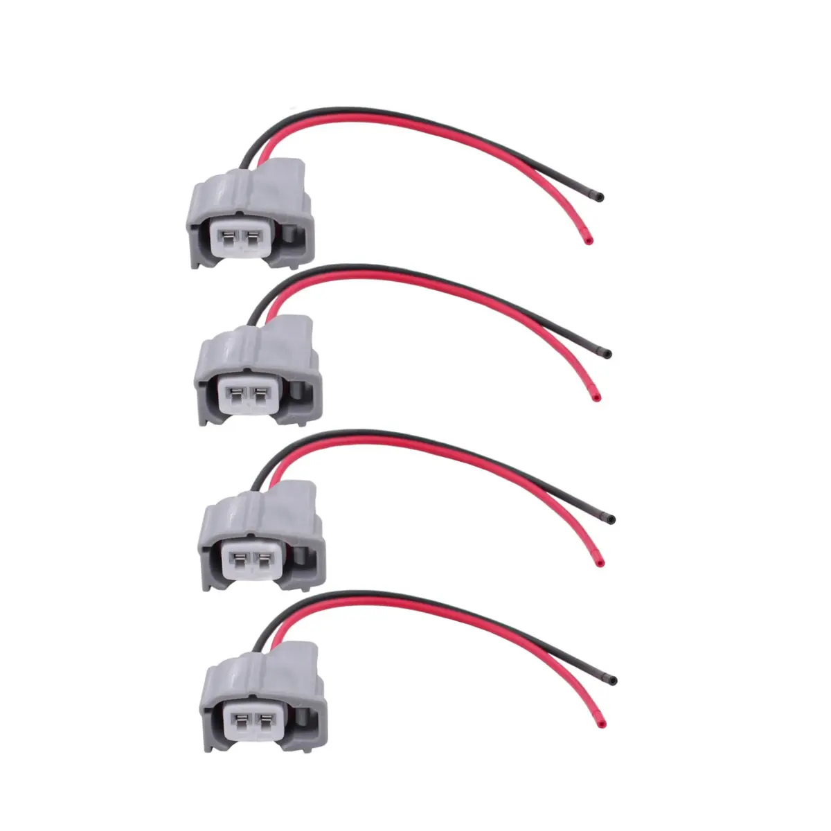 MOTOKU Set of 4 Fuel Injector Wiring Harness Connector Pigtails | Compatible with Toyota, Lexus, Suzuki & More - main product image