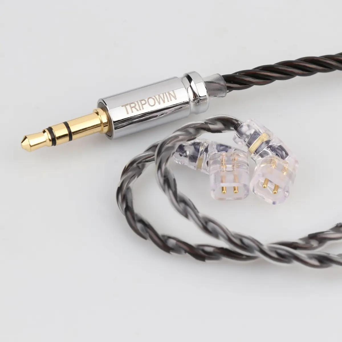 Linsoul Tripowin Mirage IEM Cable, 4N OCC, 1.2m, Recessed 2-Pin | HiFi Upgrade for Earphones - view 3