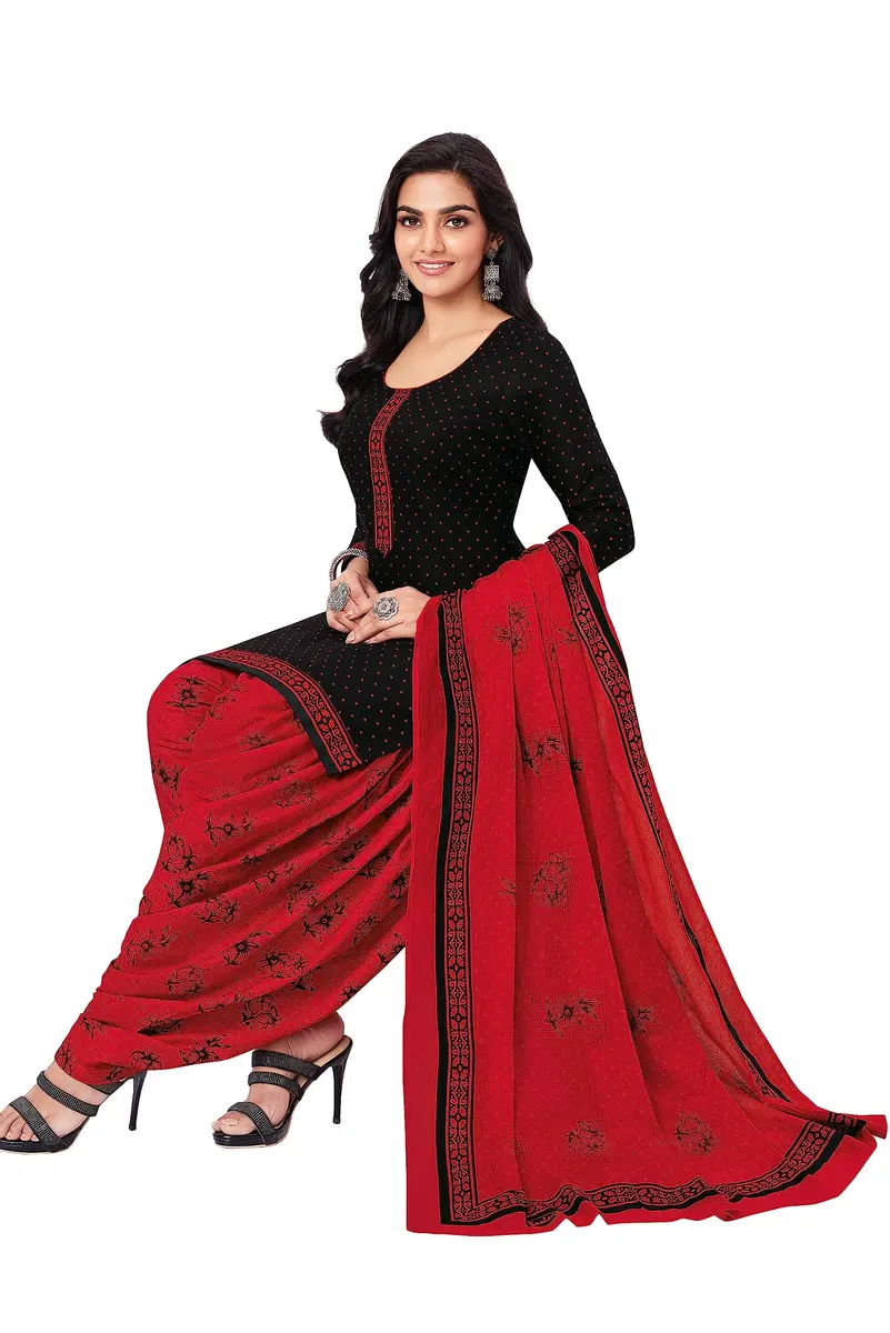 Miraan Cotton Printed Readymade Salwar Suit for Women (XX-Large) | Stylish, Durable & Light-Weight - view 5