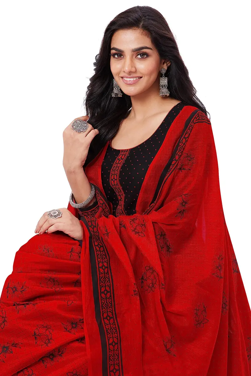 Miraan Cotton Printed Readymade Salwar Suit for Women (XX-Large) | Stylish, Durable & Light-Weight - view 6