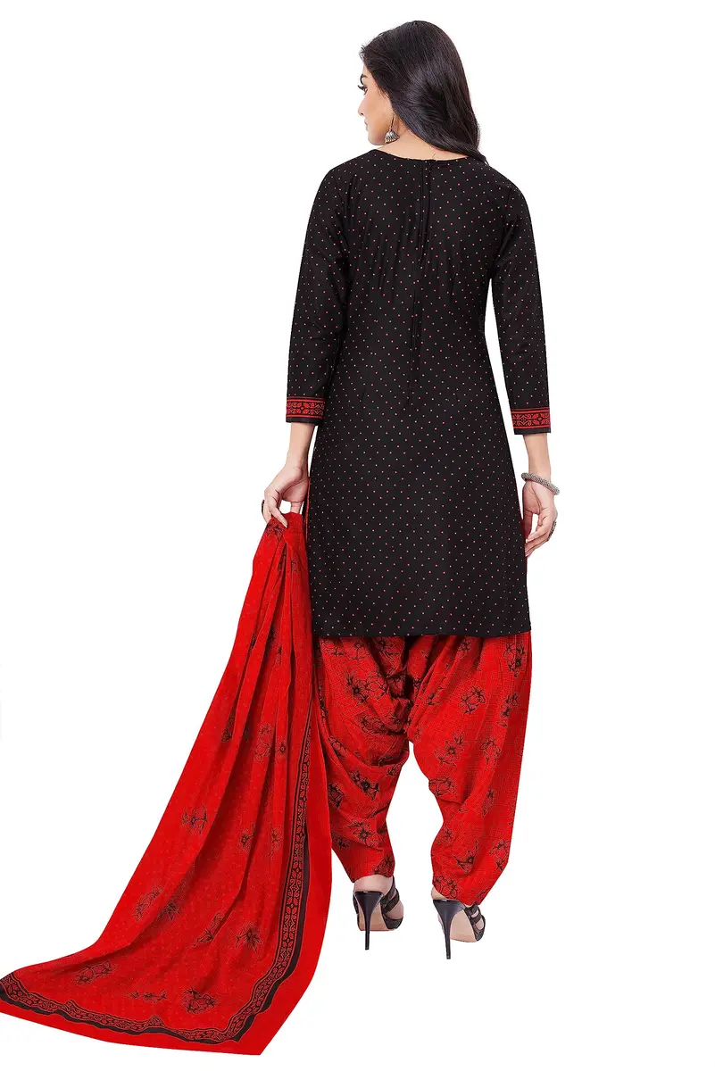 Miraan Cotton Printed Readymade Salwar Suit for Women (XX-Large) | Stylish, Durable & Light-Weight - view 2