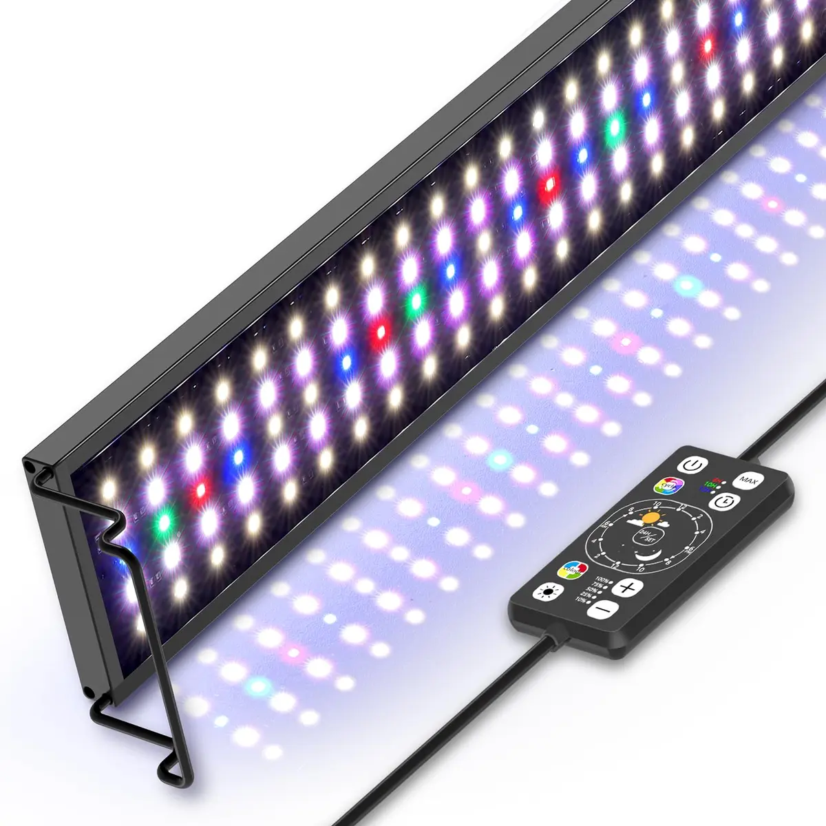 hygger Full Spectrum Aquarium LED Light 20W 55cm (21.6in) | 24/7 Day-Night Cycle, Timer, Dimmable, WRGB LEDs for 18-24 inch Tanks - view 8