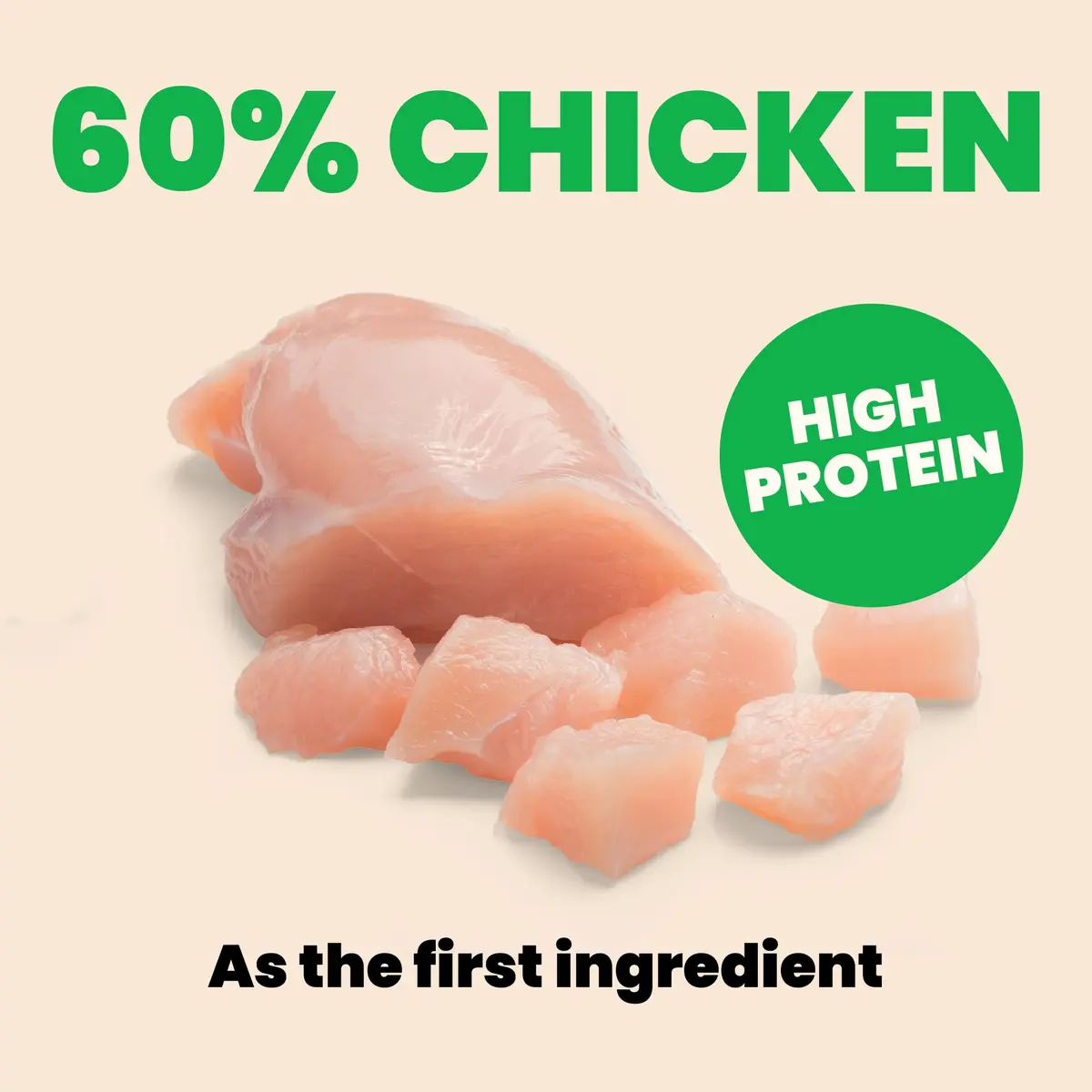 almo nature HQS Natural Wet Dog Food Chicken Fillet, 5.5oz Pack of 12 | Grain Free & Additive Free - view 4